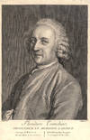 Engraved portrait by Gaillard after drawing by Lietard? 21x14.5cm