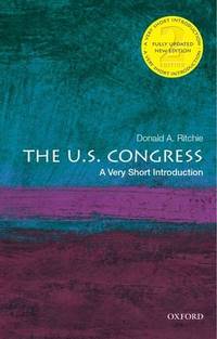 The U. S. Congress: a Very Short Introduction
