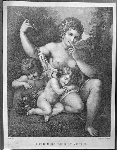 Np: Np, Nd. Very good. Stipple engraved print engraved by Francesco Bartolozzi and Knight: 38.5 x 29...