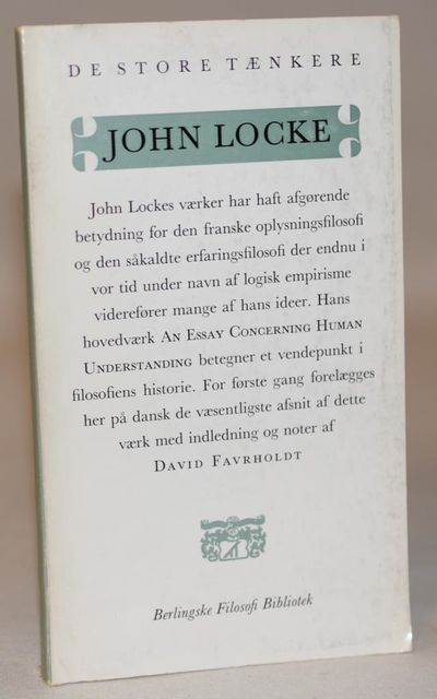 John Locke. De store tænkere.