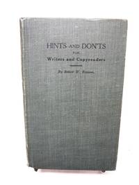 Hints and Don'ts for Writers and Copyreaders (New Revised Edition)