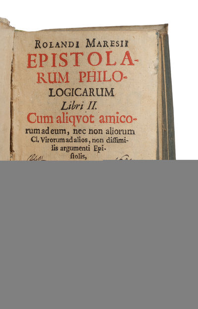 Epistolarum philologicarum libri II (+) Jani…