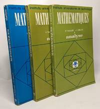 Mathématique - instituts universitaires de technologie - Analyse: tome un et deux + Algèbre --- 3 volumes by Belloc J.C. Thuillier P - 1971 - from crealivres (SKU: 100064208)
