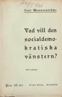 Vad vill den socialdemokratiska vänstern?