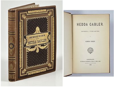 Hedda Gabler. Skuespil i fire Akter.