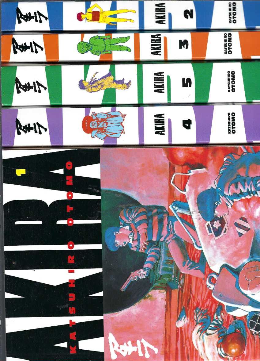 AKIRA Volumes 1, 2, 3, 4, 5, 6 by Katsuhiro Otomo | Softcover