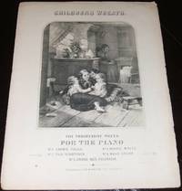 cover of Original 1864 Sheet Music Engraved Cover Children's Wreath "Willie Gallop"