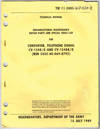 TM 11-5805-367-20-5: CONVERTER, TELEPHONE SIGNAL CV-1548/G AND CV-1548/G - ORGANIZATIONAL MAINTENANCE, REPAIR PARTS AND SPECIAL TOOLS LISTS