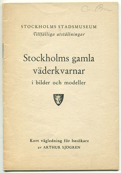 Stockholms gamla väderkvarnar i bilder och…