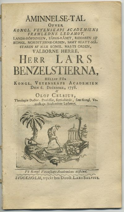 Åminnelse-tal öfver kongl. Vetenskaps academiens…