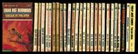 image of TARZAN of the Apes; Return; Beasts; Son; Jungle Tales; Untamed; Terrible; Golden Lion; Ant Men; Lord of the Jungle; Lost Empire; Earth's Core; Invincible; Triumphant; City of Gold; Lion Man; Leopard Men; Quest; Forbidden City; Magnificent; Foreign Legion