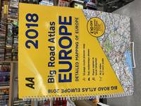 2018 Big Road Atlas Europe