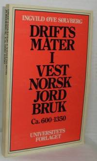 Driftsmåter i vestnorsk jordbruk ca. 600-1350.