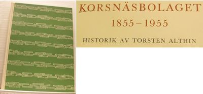 Korsnäsbolaget 1855-1955. Historik.