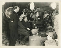 image of Original photograph of Albert Einstein and his wife Elsa, on a film set, 1931