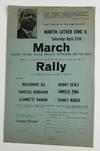 Pay Tribute to the Memory of Martin Luther King Jr. Saturday April 27th. March Against the War, Racism, Poverty, Repression and the Draft...Rally at San Francisco Civic Center...[caption title and first few lines of text]