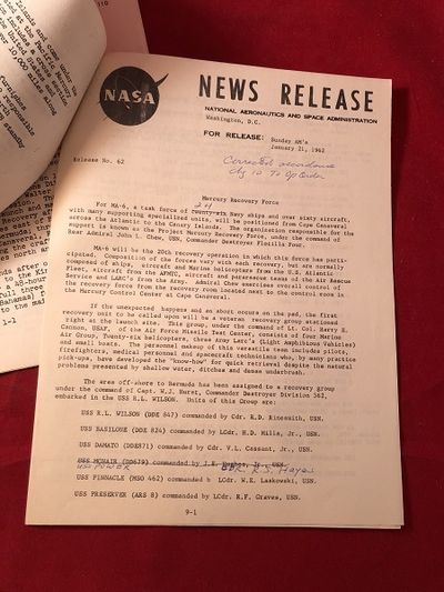 Nasa Press Releases