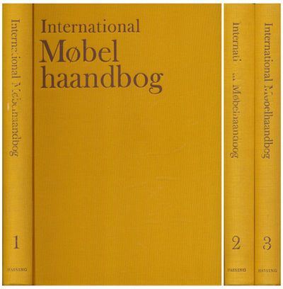 International møbelhaandbog. Møbelstilarter og…