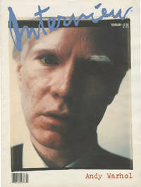 image of Interview Magazine Febraury 1989 / Andy Warhol on cover