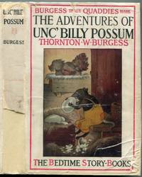 cover of The Adventures of Unc Billy Possum (Bedtime Story-Books)
