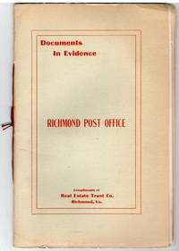 [RICHMOND] [POST OFFICE] DOCUMENTS IN EVIDENCE