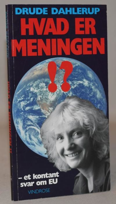 Hvad er meningen!? - et kontant svar om EU.