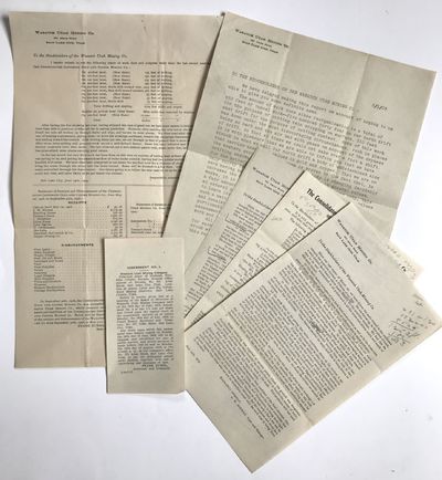 [Group of Wasatch Utah Mining Ephemera]