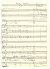 Missa Latina: Kyrie. Autograph musical manuscript score signed in full. Ca. 2006