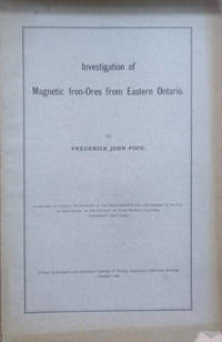 image of Investigation of Magnetic Iron-Ores from Eastern Ontario