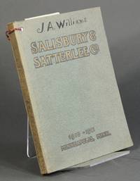 Manfacturers of iron and brass bedsteads, iron cribs, iron cots, iron frame springs ... mattresses, comforters… by Salisbury & Satterlee Co - 1910 - from Rulon-Miller Books (SKU: 52954)