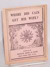Where did Cain get his wife