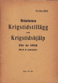 Statens krigstillägg och krigstidshjälp för år…
