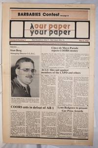 image of Our Paper, Your Paper; the gay family paper of the Santa Clara Valley; vol. 3, #9, May 2, 1984