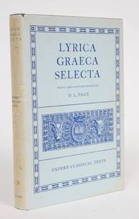 image of Lyrica Graeca Selecta, Brevi Adnotatione Instruxit