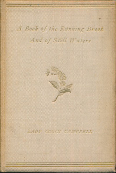 A Book of the Running Brooks And of Still Waters.