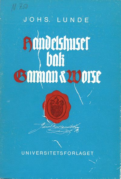 Handelshuset bak Garman & Worse. Jacob Kielland &…