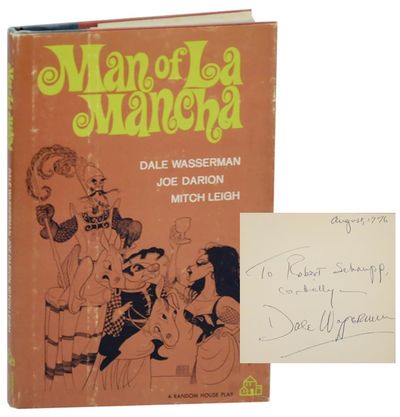 New York: Random House, 1966. Third printing. Hardcover. A musical based on Cervantes' classic 