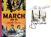 March Book 1, Book 2 & Book 3 **SIGNED 3X ,1st Edition 1st Printing** + Photos!!
