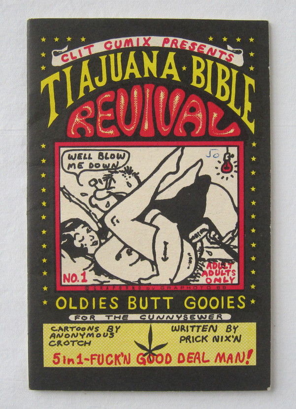 Tiajuana (Tijuana) Bible Revival, No. 1 by Anonymous Paperback 1969 from The Book Lair