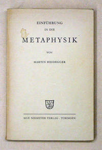 image of Einführung in die Metaphysik.