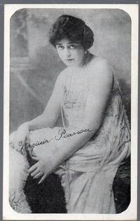 image of Original 1917 Kromo Gravure Photo Trading Card of Silent Flim Star Virginia Belle Pearson