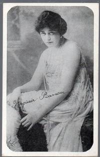 Original 1917 Kromo Gravure Photo Trading Card of Silent Flim Star  Virginia Belle Pearson