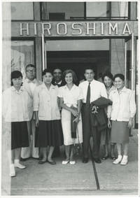 Hiroshima mon amour (Original press photograph from the 1959 film) by Alain Resnais (director); Marguerite Duras (screenwriter); Emmanuelle Riva, Eiji Okada, Stella Dassas, Pierre Barbaud (starring) - 1959