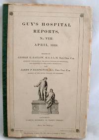 image of Guy's Hospital Reports No VIII April 1839
