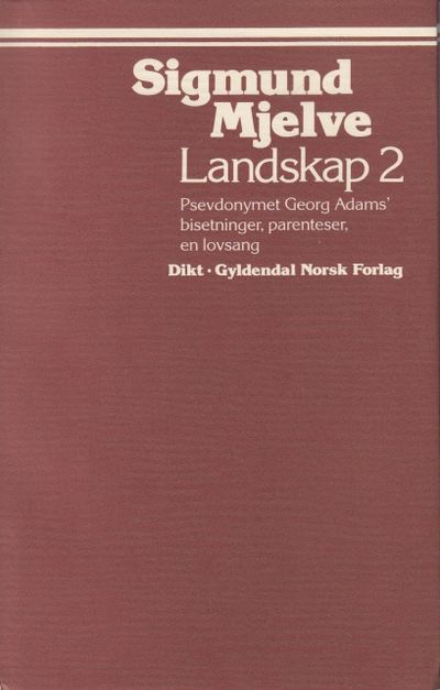 Landskap 2. Pseudonymet George Adams'…