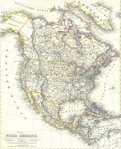 Nord America. 1853.