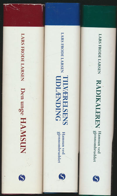 Knut Hamsun. 1-3. Bd. i: Den unge Hamsun. Bd. 2…