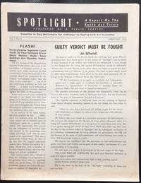 image of Spotlight: A report on the Smith Act Trials. Vol. 1 no. 5 (February 1954)