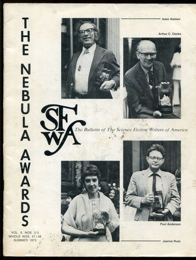 The Bulletin of the Science Fiction Writers of America – Vol. 9, Nos. 2-3, Summer 1973