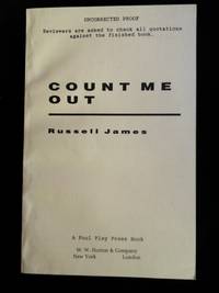Count Me Out SIGNED Uncorrected Proof